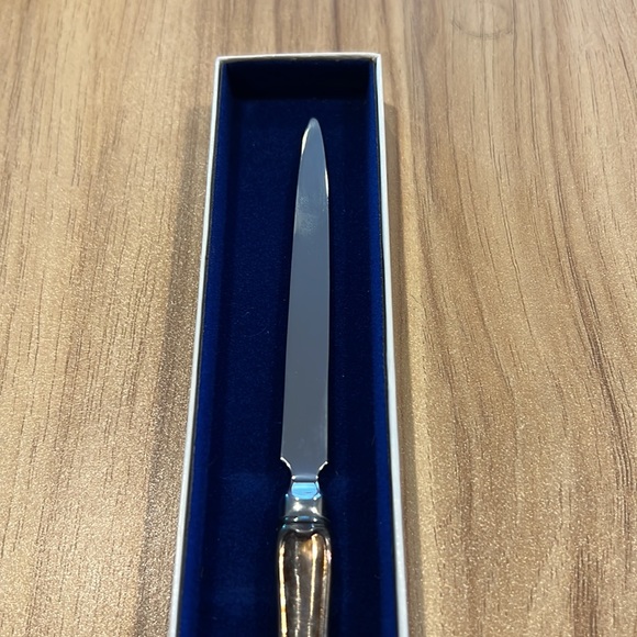 Vintage Reed and Barton Silverplate Winterthur Museum Letter Opener - Picture 6 of 8